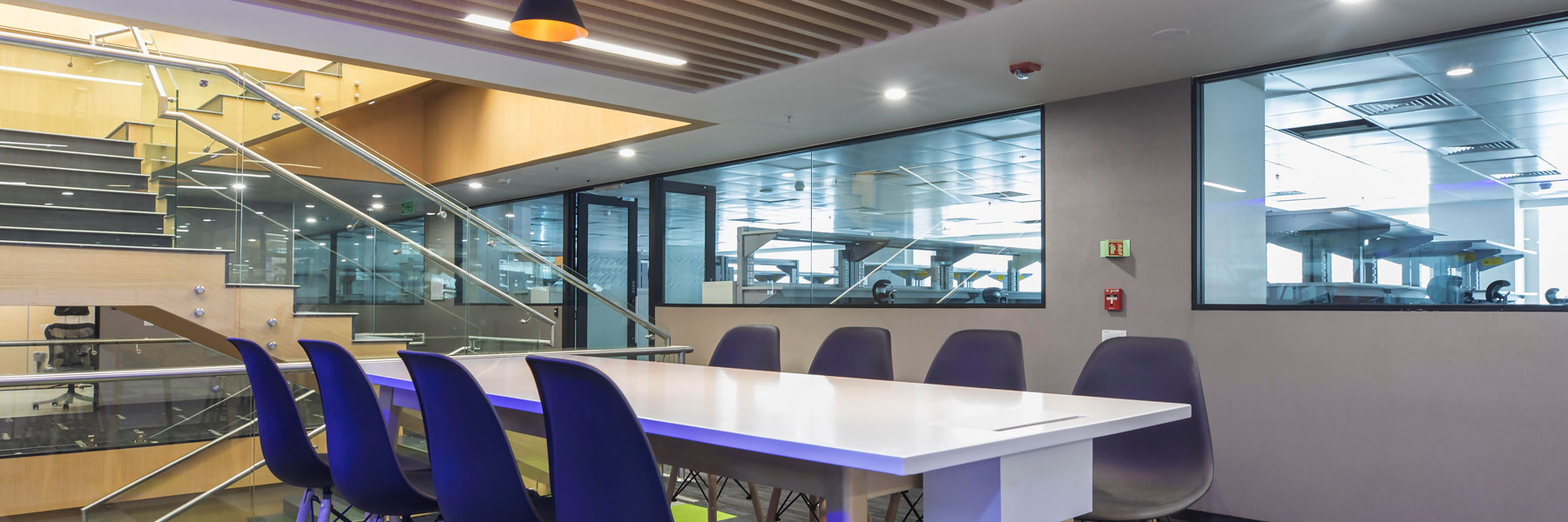 Workplace interior published in DSP Design's official interior portfolio